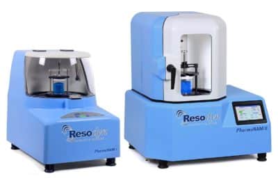 Resodyn PharmaRAM I and PharmaRAM II Acoustic Mixers