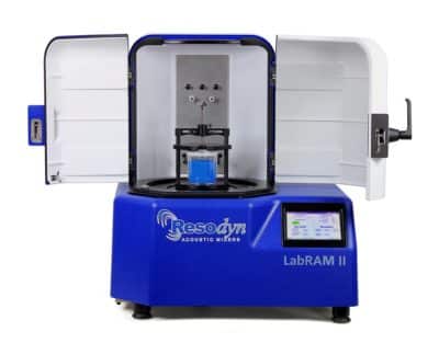 Resodyn LabRAM II Acoustic Mixer - Doors Open