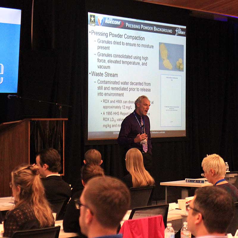 Dr. Eric Beckel delivers a RAM presentation