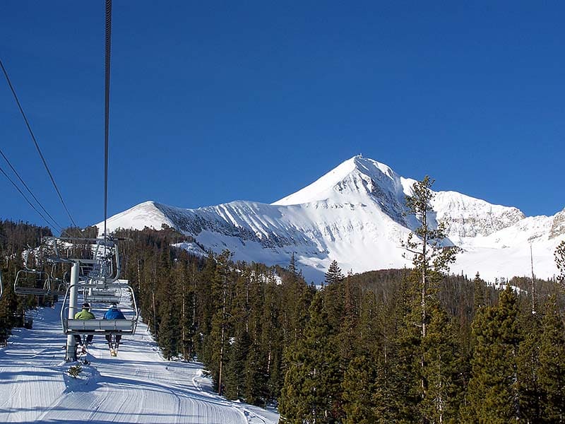 There are seven ski areas in a 100 mile radius from Butte. 