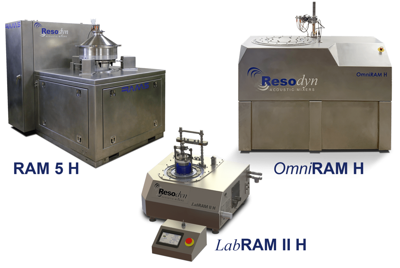 RAM Energetics Demo Resodyn Acoustic Mixers