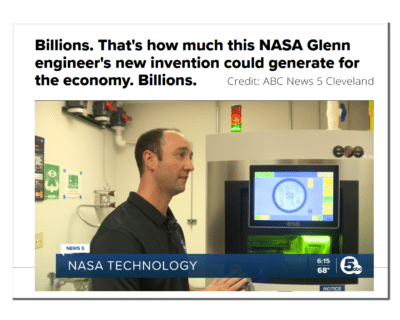 ABC News 5 Cleveland NASA GRX-810