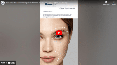 Hyaluronic Acid Crosslinking