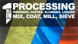 Mix, Coat, Mill, Sieve Processor
