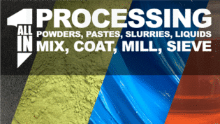 Mix, Coat, Mill, Sieve Processor