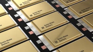 SSD Batteries for dry particle coating 