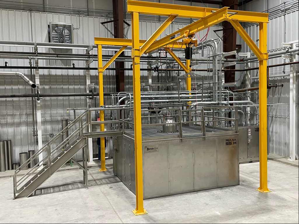 RAM55 installed at munitions manufacturing plant