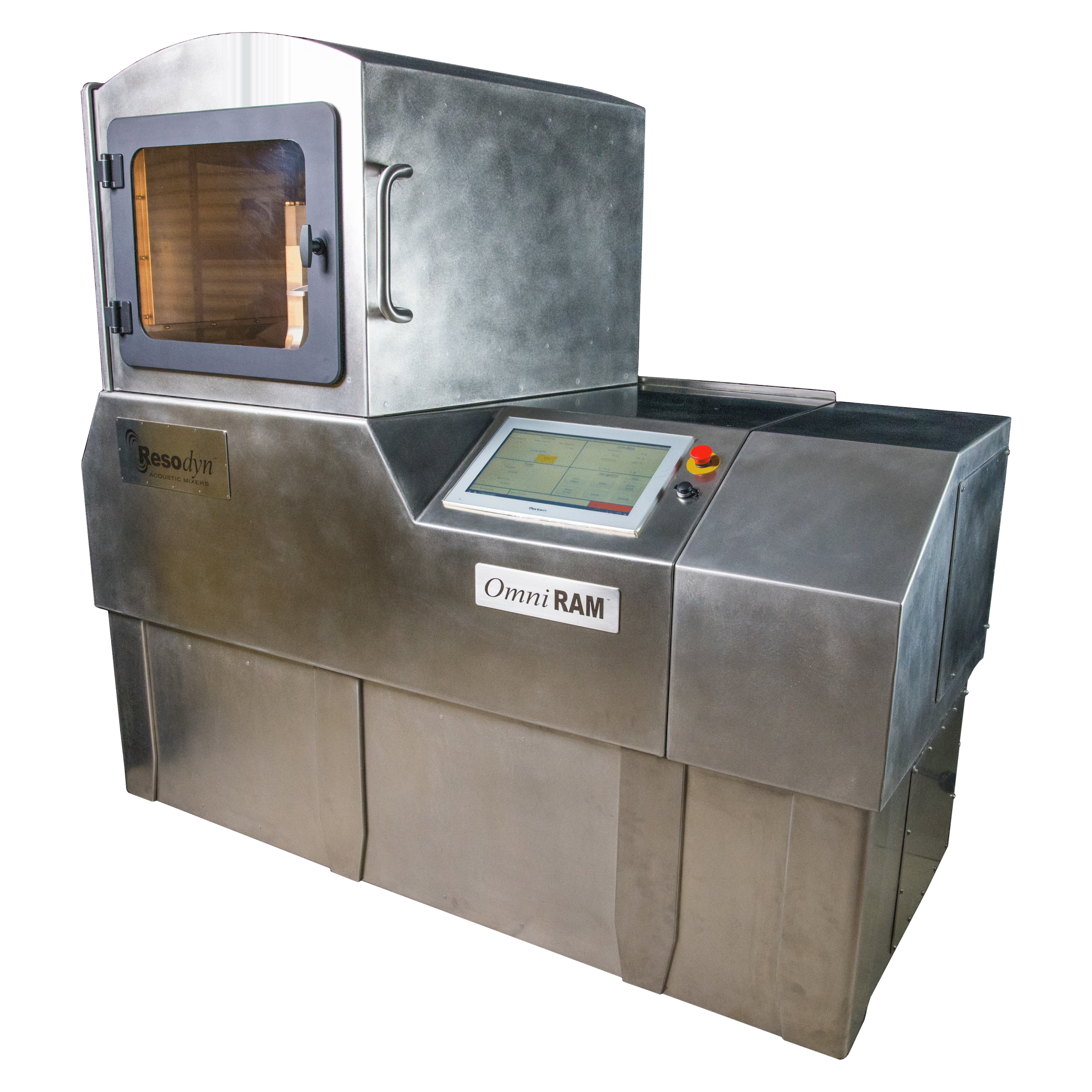 OmniRAM acoustic mixer with hooded configuration.