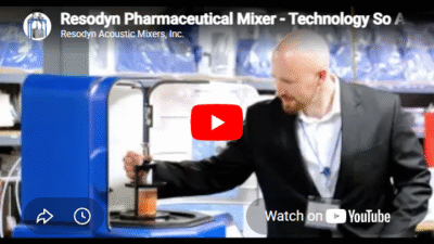 pharmaceutical mixer video thumbnail