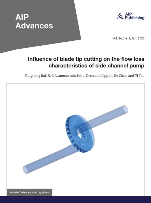 AIP Advances cover