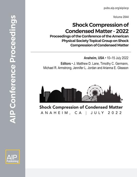 API conference proceedings cover page
